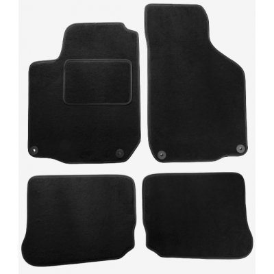 Koberce textilní Auto-Design VW Golf 4 Bora Seat Toledo 2 Leon 1 Škoda Octavia 1 (1997-2006) – Sleviste.cz