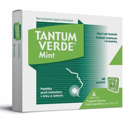 TANTUM VERDE MINT ORM 3MG PAS 40 – Zbozi.Blesk.cz