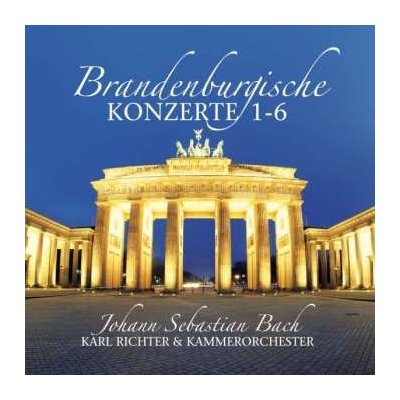 Bach, Johann Sebastian - Brandenburgische Konzerte 1 - 6 CD – Hledejceny.cz