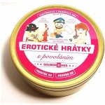 Erotické hrátky s povoláním 18+ 2v1 v plechové krabičce – Hledejceny.cz