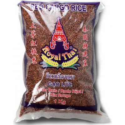 ROYAL THAI Čevená Cargo rýže 1 kg – Zboží Mobilmania