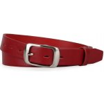 Penny Belts dámský kožený opasek 30-190-93 červený – Hledejceny.cz