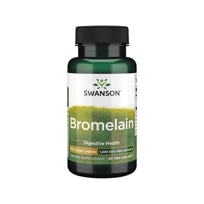 Swanson Bromelain 60 vegetariánská kapsle 500 mg