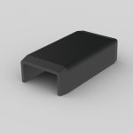 Kopos Kryt spojovací černá 8922_FB 20x10 – Zboží Mobilmania