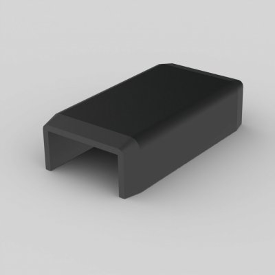 Kopos Kryt spojovací černá 8922_FB 20x10 – Zboží Mobilmania