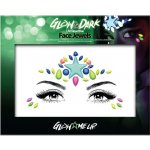 Sada šperků na obličej glow in the dark neonové barvy – Zboží Dáma