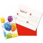GoDan Pozvánky 6 ks Sparkling Balloons – Hledejceny.cz