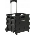 KEEEPER Skládací nákupní vozík Olli 65l black – Zboží Dáma