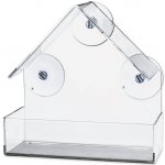 Trixie Krmítko a okno s přísavkami 225 ml 15 × 15 × 6 cm plast čiré – Zboží Mobilmania