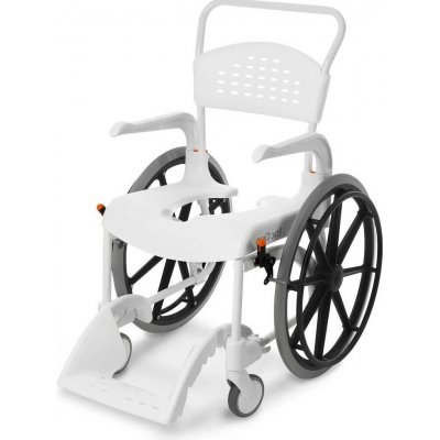 Meyra toaletní a sprchové křeslo Etac Clean 24" bílá – Zboží Dáma