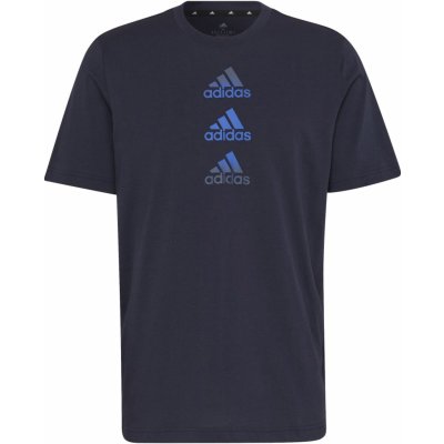 adidas pánské tričko D2M LOGO TEE HM4800 Tmavě modrá