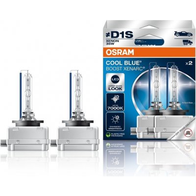 krabička D1S 85V 35W PK32d-2 COOL BLUE BOOST 2 ks OSRAM – Hledejceny.cz