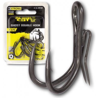 Black Cat Ghost Double Hook DG coating vel.3 5g 5ks – Hledejceny.cz