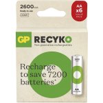 GP ReCyko 2700 AA 6ks 1032226270 – Zboží Živě