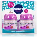 Ecozone osvěžovač a čistič WC DUO PACK Indigo 2 x 95 g