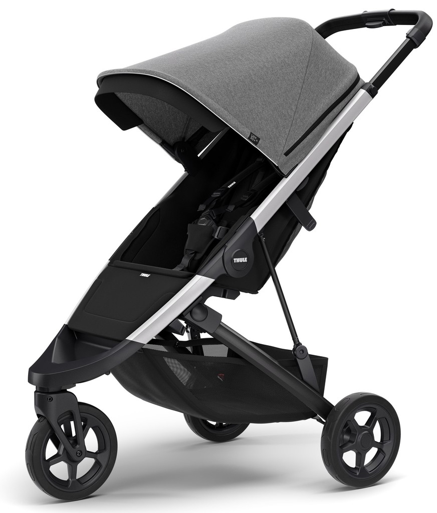 Thule Spring Stroller Aluminium Grey Melange 2022