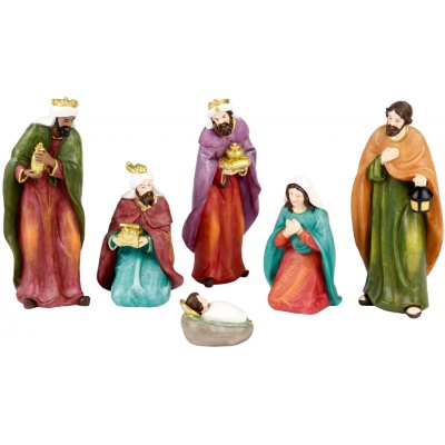 Figurky Betlém 6ks, 20 cm, barevné, Kaemingk – Hledejceny.cz