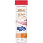 LIVSANE Vitamin B12 vysoká dávka šumivé tablety 20 ks – Hledejceny.cz