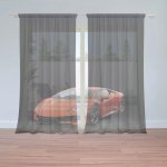 Sablio Záclony Sportovní auto 1: 2ks 150x250cm – Hledejceny.cz