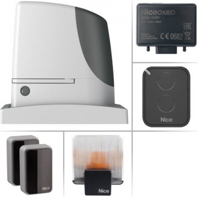 Nice Run 1800 K1 - sestava pohonu a příslušenství, pro posuvnou bránu do 1800 kg – Hledejceny.cz