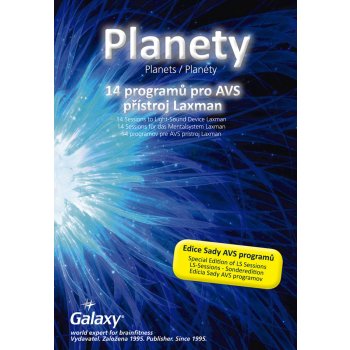 Galaxy Sada programů k AVS přístroji Laxman Planety