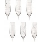 Crystalex-Bohemia Crystal Crystalex Sklenice na šumivé víno VIOLA ELEMENTS 6 ks 190 ml – Zbozi.Blesk.cz