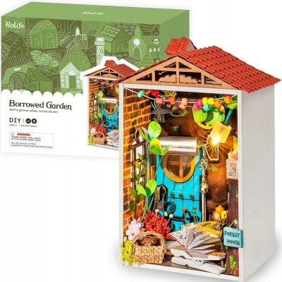 RoboTime miniatura domečku Propůjčená zahrada – Zboží Mobilmania