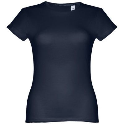 THC SOFIA. Dámské bavlněné tričko s páskem Námořnická modrá – Zboží Mobilmania