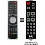Dálkový ovladač Senior Toshiba 42A3030 37A3030D 32YT56B 32A3030D – Hledejceny.cz