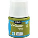 Pebeo Setacolor Opaque č.83 olivová 45 ml – Zboží Mobilmania