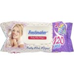 Freshmaker vlhčené ubrousky jumbo s klipem 120 ks – Sleviste.cz