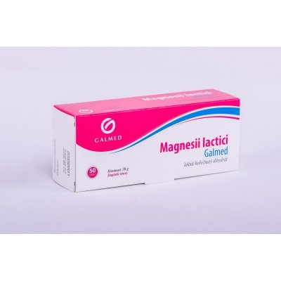 Galmed Magnesii Lactici 0,5 g 50 tablet – Zbozi.Blesk.cz