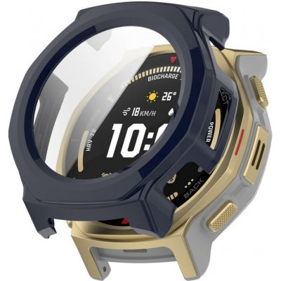VSECHNONAMOBIL 131060 PC FULL COVER Plastový kryt se sklem pro Amazfit T-Rex 3 Pro 44mm modrý – Zboží Mobilmania