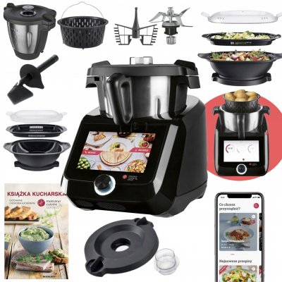 SilverCrest SMART ROBOT 1200 BLACK ČERNÝ 1203 W černý – Zboží Dáma SilverCrest SMART ROBOT 1200 BLACK ČERNÝ 1203 W černý – Zboží Dáma