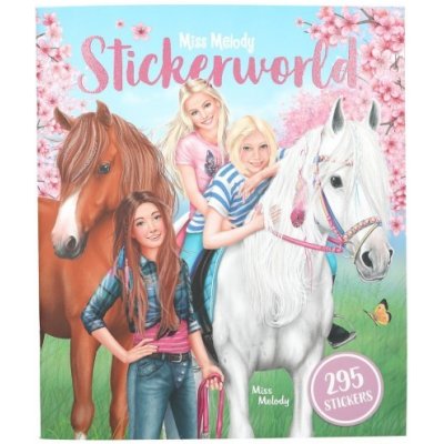 Miss Melody Samolepková knížka Stickerworld – Hledejceny.cz