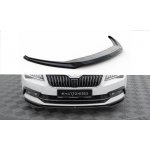 Maxton Design spoiler pod přední nárazník ver.2 pro Škoda Superb Mk3, černý lesklý plast ABS – Sleviste.cz