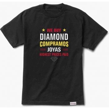 Diamond Jewelers Row Tee Black BLK triko