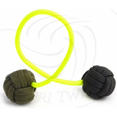 Begleri Twister Predátor Délka stringu: 16,5 cm, Druh begleri: Čtyřvlákno 550 sklo, Druh stringu: Paracord 550