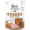 Pamlsek pro psa Brit Jerky Turkey Meaty Coins 12 x 80 g