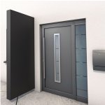 Gutta Guttavordach BS 220 x 90 cm antracit/nerez – Hledejceny.cz