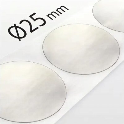 Průhledná kolečka pro lepení Print&Stick 25 mm 1000 ks – Hledejceny.cz