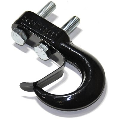 Hák vlečný s příslušenstvím, 4500 kg, černý lak – Zboží Mobilmania