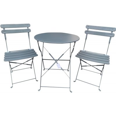 Rojaplast BISTRO set šedý – Zboží Dáma