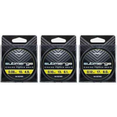 Fox Matrix šňůra Submerge Sinking Feeder Braid 150m 0,08mm – Sleviste.cz