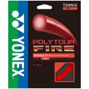 Tenisové výplety Yonex Poly Tour Fire 12m 1,25mm