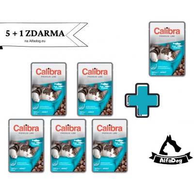 Calibra Premium Adult Trout & Salmon 6 x 100 g – Hledejceny.cz