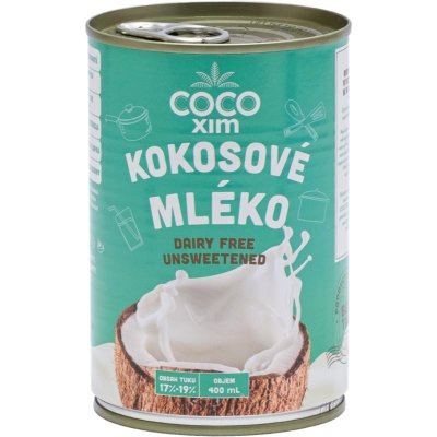 Cocoxim Kokosové mléko 17-19% kokosové mléko 400 ml