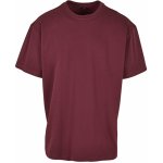 Mikinové Oversize tričko Sytě červená – Zboží Dáma