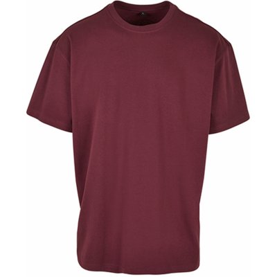 Mikinové Oversize tričko Sytě červená – Zboží Dáma