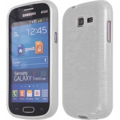 Pouzdro JELLY Case Metalic Samsung S7390 / Galaxy Trend Lite Bílé